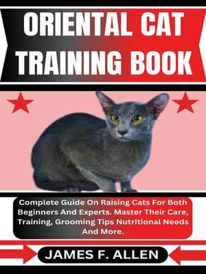 cover image of ORIENTAL CAT TRAINING BOOK